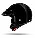 Produktbild ATO Moto Classic Jethelm in Schwarz glänzend extrem leicht aktuelle Sicherheitsnorm ECE 2205 Größe: M 57-58cm