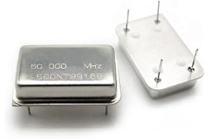 CIZIHUU 2pcs rechteckige aktive Kristalloszillator DIP-4,50M 50MHZ 50.000MHZ