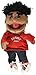 Price comparison product image 14" African Boy Puppet in Red