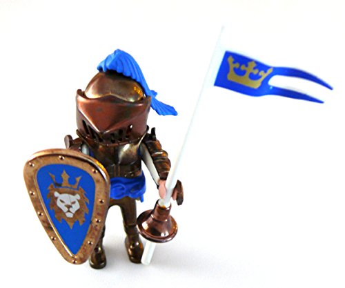 Preisvergleich Produktbild LEGO ® - Ritterburg - Burg - Löwenritter - Soldat - Kämpfer mit Schild - Fahne