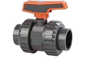 CEPEX Astral : vanne papillon à boisseau sphérique, Ø 50 mm, en PVC, à coller.