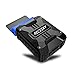 Produktbild [Beste Laptop Kühler] RECESKY LPC-03 Air Extrahierung Laptop mit Vakuum-Lüfter - USB, Windsteuerung , leiser Betrieb, ultra-portable Heizkörper, CPU-Kühler, Lüfter-Kühlkörper für Notebook, Laptop