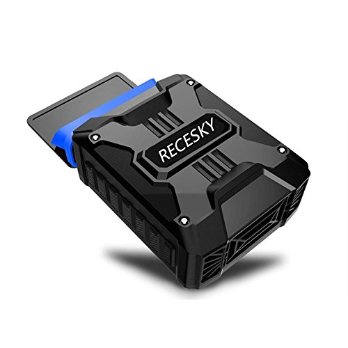 [Beste Laptop Kühler] RECESKY LPC-03 Air Extrahierung Laptop mit Vakuum-Lüfter - USB, Windsteuerung , leiser Betrieb, ultra-portable Heizkörper, CPU-Kühler, Lüfter-Kühlkörper für Notebook, Laptop