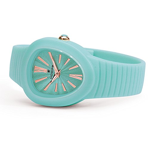 HOOPS Uhren Shape Damen Uhrzeit Cyan - 2519l-05