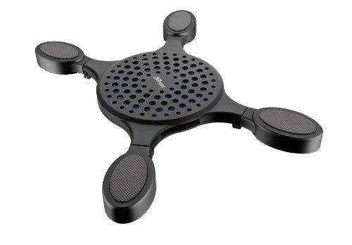 Trust Xstream Faltbarer Notebookständer 35,6 cm (14 Zoll) mit Lüfter schwarz