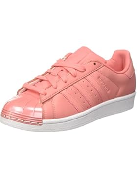 adidas Damen Superstar 80s Metal Toe Sneakers, Rose