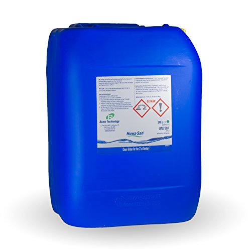 Huwa-San POOL chlorfreie Pool-Desinfektion und Wasserpflege (Wasserstoffperoxid-Basis 11,9 %, 20L bis 150m³) - 2