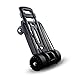 Produktbild WYX Klapp-Trolley, Portable Hand Truck mit 4-Wheels mit One Rope, Flat Gepäck Warenkorb für Indoor-Outdoor-Reisemopping