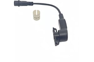 Whychstore hastighetssensor varvräknare för bafang mid-drive-motor, kompatibel med BBS01 BBS02 BBS03 för g320 G340 250W-1000W E-cykeldelar, 75 mm kabellängd