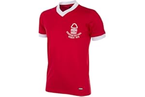 Copa Nottingham Forest 1979 European Cup Final Retro Football Shirt Maglietta da Calcio retrò con Scollo a V Uomo