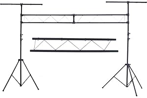 IBIZA LIGHT & SOUND IBIZA SLB001 SHOW STAND LICHT STATIV TRAVERSE MIT QUERTRÄGER PARTY DISCO CLUB MUSIK EVENT BÜHNE EFFEKT LED LICHTTTECHNIK