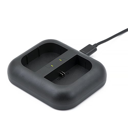 QUMOX Doppel LED Batterie/Akku Ladegerät für Canon LP-E6 LC-E6 EOS 5D Mark 3 4 70D 80D 6D 7D