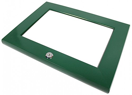 Signware Green Lockable Poster Case Outdoor Display Frame 8 Sizes (A1)