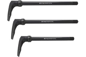 CARMOTTER Leva per asse passante per bicicletta, in alluminio, a sgancio rapido, per spioncini Boost BMC Cube Canyon (100 x 12 mm)