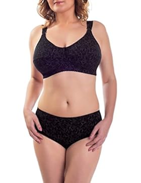 BaiBa Stützender Still-BH ohne Bügel aus Baumwolle in unterschiedlichen Farben und Mustern, Gr. 80-110 C-J