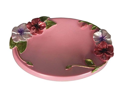 [Frowers Pink] Pretty Resin Soap Dishes Shower Soap Dish Soap Holders