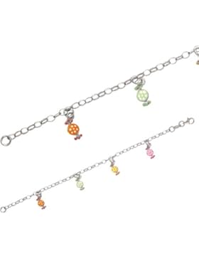 Suzette et Benjamin Kinder-Armband Silber Emaille 160 mm 3180315