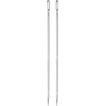 12 Aiguilles D'Ameublement 10 Cm – Grand Œil, Acier Inoxydable Pour Couture Cuir, Tapisserie, Matelas