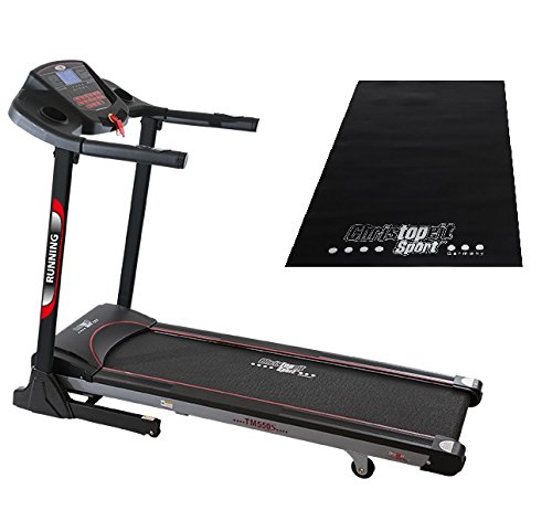 Preisvergleich Produktbild Christopeit Laufband TM 550s SET mit Unterlegmatte, 8136