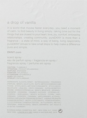 pure DKNY For Women by DKNY Vanilla EDP Spray 30ml