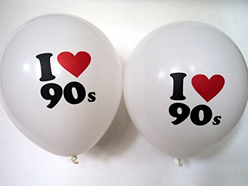 Party-Dekorationen-Set, 90er Jahre-Design, Poster, Ballons, Wimpelkette, etc. - 7