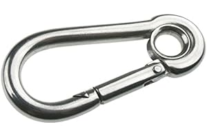 ARBO-INOX Moschettone moschettone occhio chiuso 10 x 100 mm