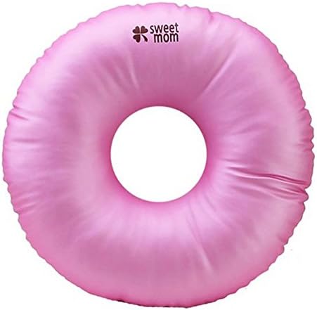 Sweet Mom Donut Pillow Orthopedic Ring Cushion For Pregnancy After Childbirth (Shocking Pink)