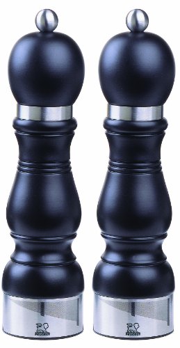 Set Peugeot Pfeffermühle und Salzmühle Chateauneuf 23 cm schwarz