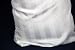 Adamlinens Pillowcase for V Shaped Pillows Satin Stripe V Pillow Case Cover Only White
