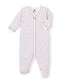 Petit Bateau Baby Girls Beauvoir  V-Neck Long Sleeve Footies