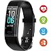 Produktbild Winisok Fitness Armband mit Pulsmesser Blutdruck, Wasserdicht IP68 Fitness Tracker Smartwatch GPS Aktivitätstracker Pulsuhren Blutdruckmesser Vibrationsalarm Anruf für Damen Männer