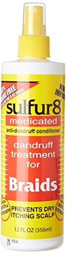 Sulfur 8 Dandruff Treatment For Braids 8 oz. Spray