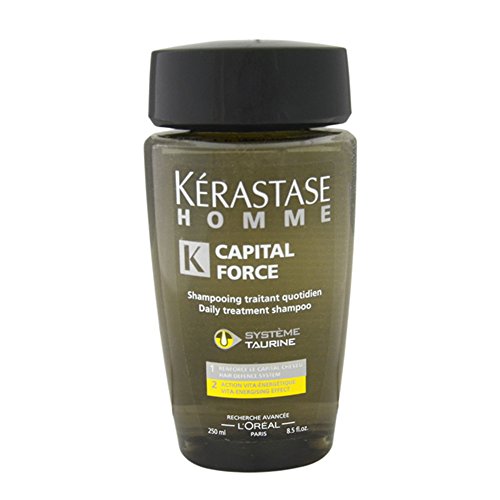 Kerastase Homme Bain Capital Force Vita-Energ. 250 - Shampoo, 1er Pack (1 x 1 Stück)