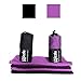 Mizzle Microfiber Towel - Purple - 150cm x 80cm – Quick Dry Sports + Travel Towel – Fast Drying, Super Soft, Lightweight. Includes Storage Bag - For Travel, Swimming, Gym, Sports, Camping, Beach, Yoga, Golf etc... RS.899.00