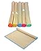 Produktbild HAC24 Strandmatte aus Bast 175 x 60cm | Strohmatte Bastmatte | Strand Matte Liegematte