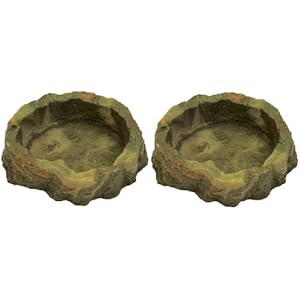 Namiba Terra 25702 Futternapf, 11 x 9 x 5 cm Doppelpack, grün