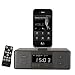Produktbild Wolfsay D9 Smart Ladegerät Dock Station NFC Bluetooth Stereo Lautsprecher FM Radio Dual Wecker Fernbedienung Bildschirm für iPhone Android
