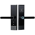 Northrend Smart Lock TT Lock WiFi Fingerprint Deadbolt Keyless Entry Front Door Locks, Work with Alexa,10-in-1 Deadbolt with APP Remote Control,Fobs, Code for Home Office Airbnb