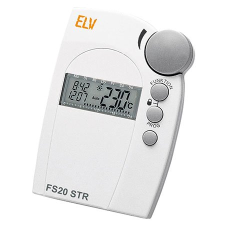 Preisvergleich Produktbild ELV FS20 STR-2 Funk-Raumthermostat einzeln, inkl. Batterien