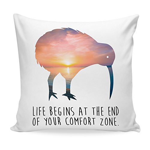 Mr. & Mrs. Panda Kissen 40x40 Kiwi Vogel - 100% handmade in Norddeutschland - Kiwi, vogel, Kiwivogel, Neuseeland, Newzealand Kissen, Kissenhülle, Kopfkissen, Geschenk, Schenken, Couch, Sofakissen, weich, flauschig, 40x40, 40 x 40 Kiwi, vogel, Kiwivogel, Neuseeland, Newzealand