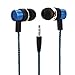Produktbild Cewaal B01 Universal 3,5 mm In-Ear-Kopfhörer verdrahtet Headset Ohrhörer Kopfhörer, Verwicklung frei geflochten Kabel, für iPhone Android Blau