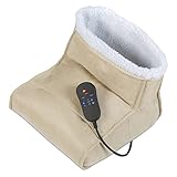 Carmen C84003 Foot Warmer and Massager with 2 Massage Motors, 12 W