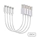 Produktbild Wasserstein USB Kabel, 20CM/8 Inch [4-Pack] by (Micro USB)