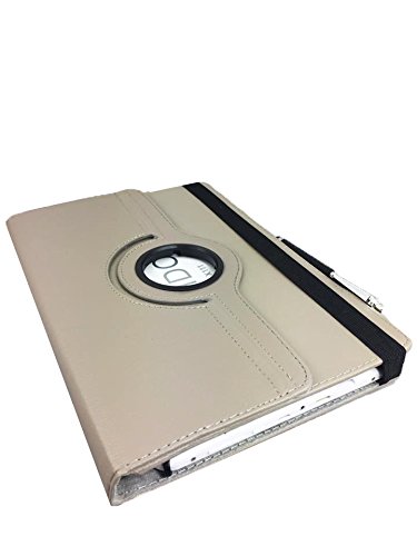 Tablet Tasche für Samsung Galaxy Tab A6 10.1 zoll Schutz Hülle Etui Case + Touch Pen – 10.1 Zoll Grau 360 - 5