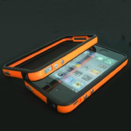 Download abilos BUMPER Schwarz-Orange Iphone 4 / 4S mit Metallbutton Download abilos BUMPER Schwarz-Orange Iphone 4 / 4S mit Metallbutton