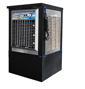 Desert Air Cooler with Pads for Home and Commercial 100 Ltr Tank Capacity(Black)