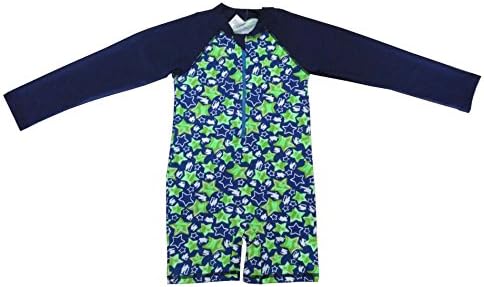 Baby Girls Boys Long Sleeve UPF 50+ Swimwear Rash Guard Swimming Costume