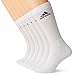 adidas Unisex Socken 3-Streifen Crew, 6er-Pack, black, Gr. 43-46, AA2295