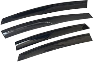 K - KONNEKT Wind Deflector Set for TOYOTA Prius Plus | Front & Rear | 2012-2020 | Mugen