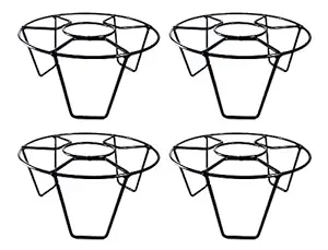 Feora9X Indoor/Outdoor Flower/Plant Round Pot Stand - Set of 4